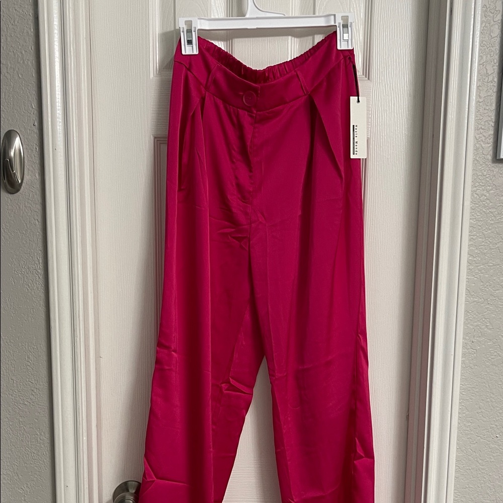 Haute Monde Vibrant Pink Women's Trousers